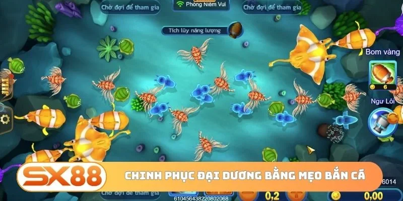 Chinh phục đại dương bằng mẹo bắn cá online