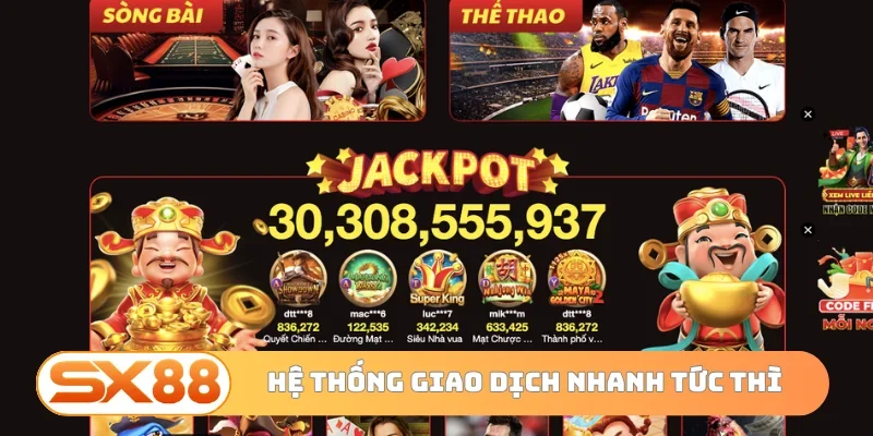 Hệ thống giao dịch nhanh tức thì