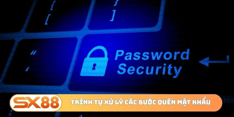 Trình tự xử lý các bước quên mật khẩu