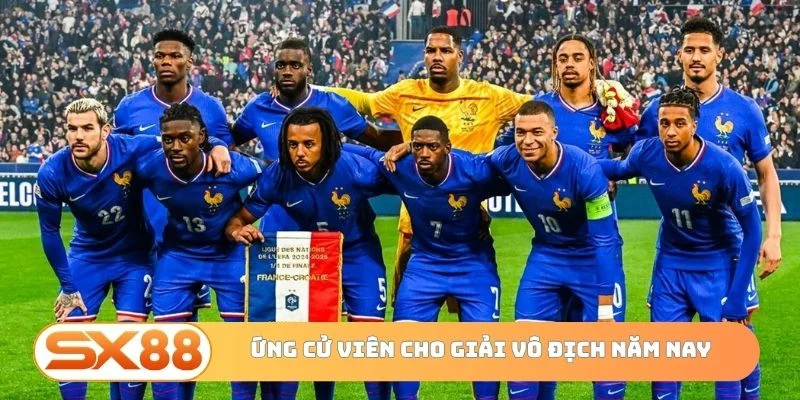 Ứng cử viên cho giải vô địch năm nay